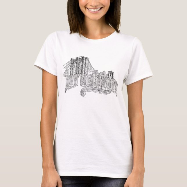 T-shirt Le réservoir des dames de Brooklyn (Devant)