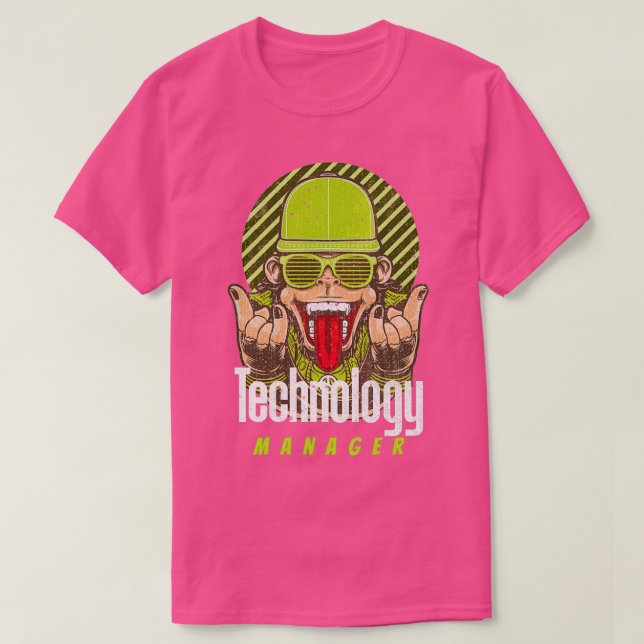T-shirt Le responsable technologique (Design devant)