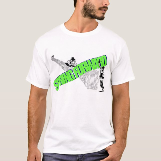 T-shirt Le ressort expédient d'invitation (Devant)