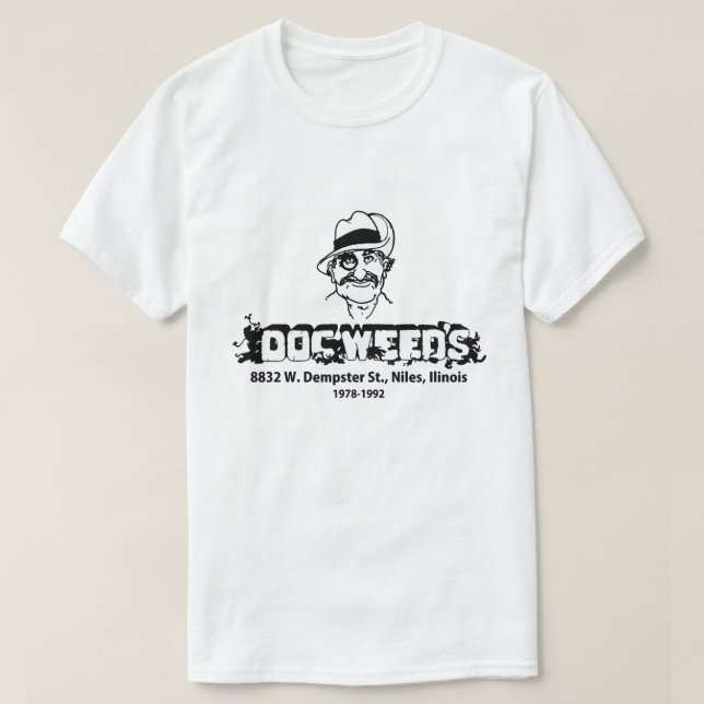T-shirt Le restaurant Doc Weed's, Niles, IL (Design devant)