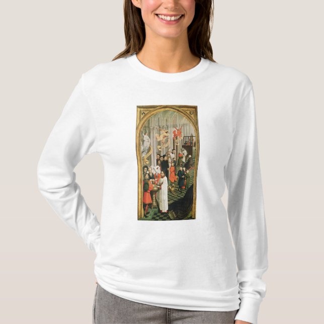 T-shirt Le retable de sept sacrements (Devant)