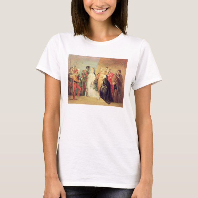 T-shirt Le retour d'Othello, Acte II, Scène ii de 'Othe (Devant)