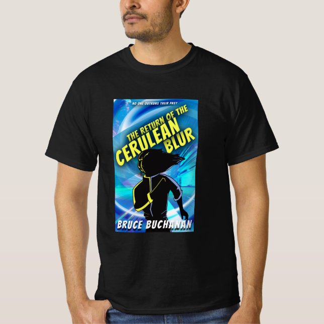 T-shirt Le Retour du Flou Cerulean (Devant)