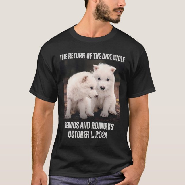 T-shirt Le Retour du Loup Redoutable - Remos et Romulus (Devant)