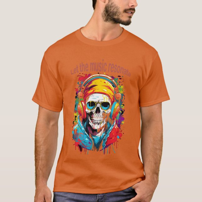 T-shirt Le rétro Goonies Music (Devant)