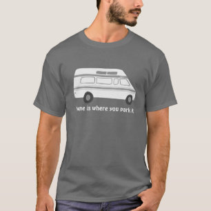 T-shirt Le rétro vanlife campervan vintage rv -
