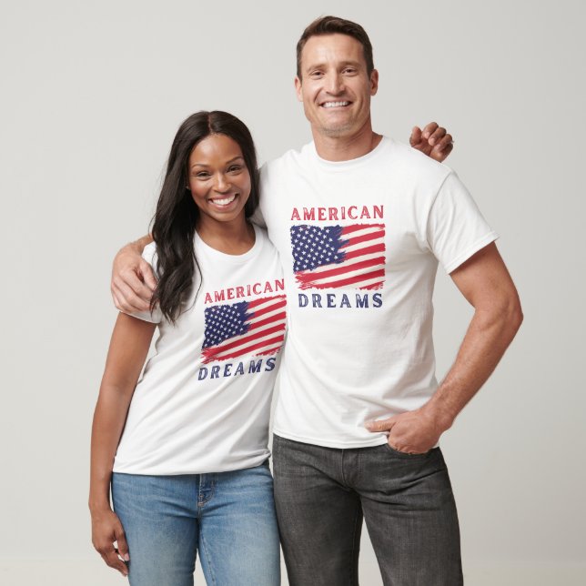 T-shirt Le rêve américain (Unisexe)