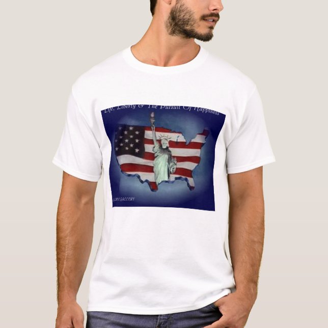 T-SHIRT LE RÊVE AMÉRICAIN (Devant)