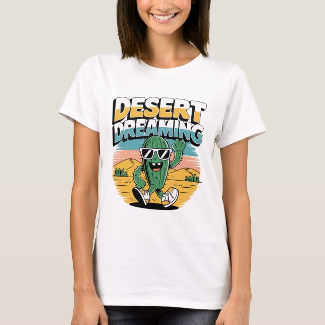 T-shirt Le rêve du désert (Devant)