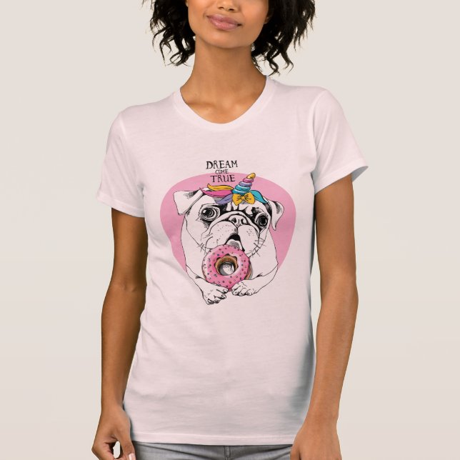 T-shirt Le rêve viennent vrai (Devant)