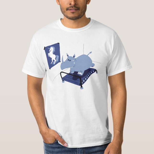 T-shirt le rhinocéros établissent (Devant)