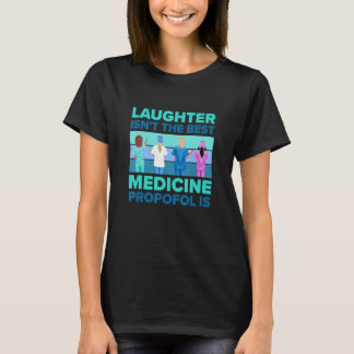 T-shirt Le rire n'est pas le meilleur remède, c'est le pro
