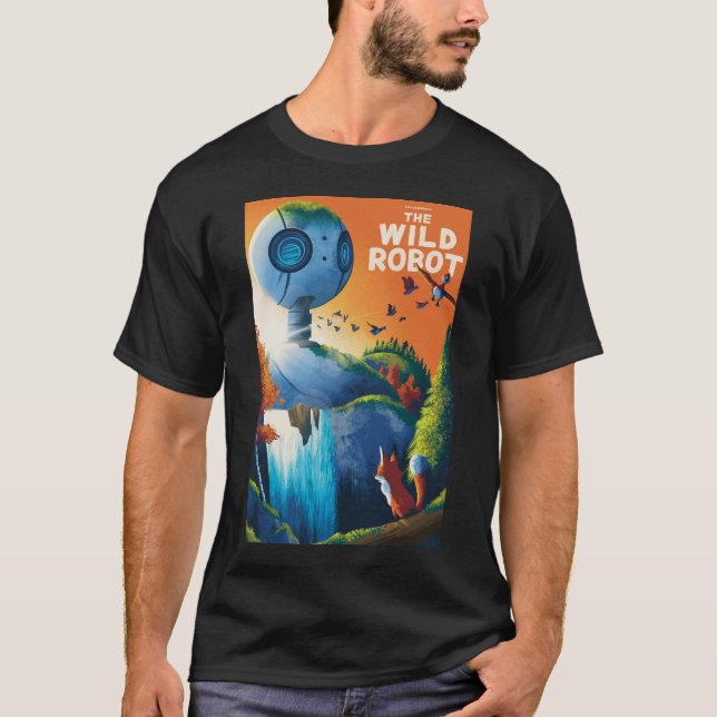 T-shirt Le robot sauvage (Devant)