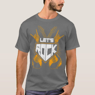 T-shirt Le Rock Vintge Electric Guitar