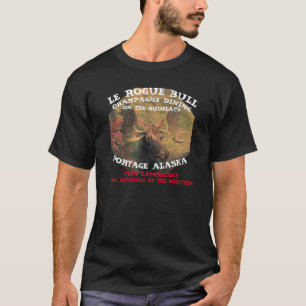 T-shirt Le Rogue Bull Champagne Diner sur les Mudflats