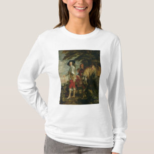 T-shirt Le Roi Charles I de l'Angleterre chassant, c.1635