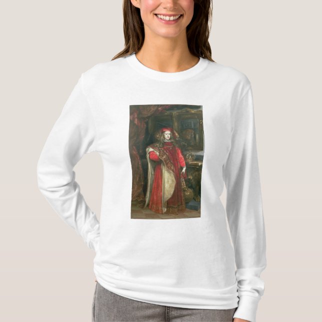 T-shirt Le Roi Charles II de l'Espagne (Devant)