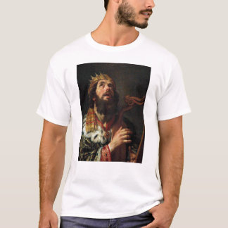 T-shirt Le "Roi David Playing le Harp