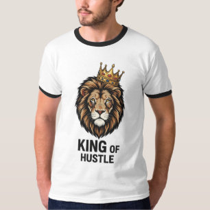 T-shirt Le roi de Hustle - Chemise de la Couronne de Lion