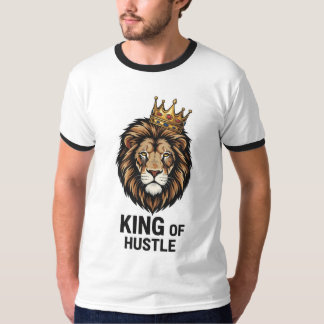 T-shirt Le roi de Hustle - Chemise de la Couronne de Lion