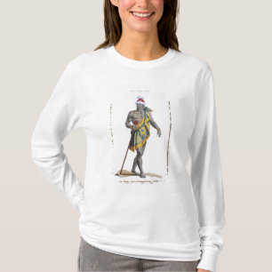 T-shirt Le roi de la Floride, 1780 (gravure colorée)