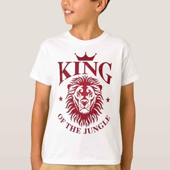 T-Shirt Le Roi De La Jungle (Devant)