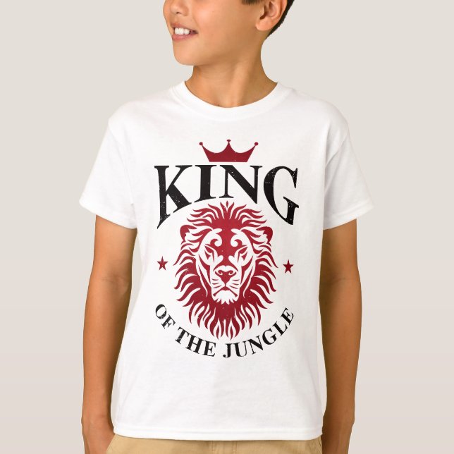 T-Shirt Le Roi De La Jungle (Devant)