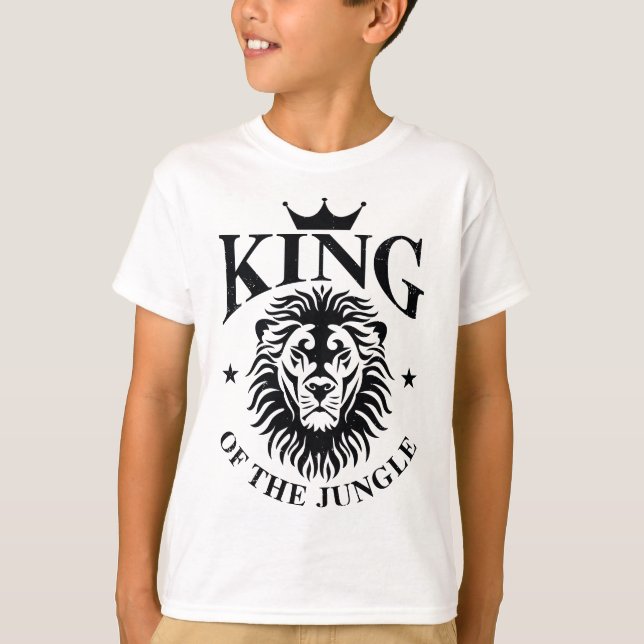 T-Shirt Le Roi De La Jungle (Devant)