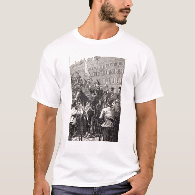 T-shirt Le roi de la Prusse adressant les Berlinois (Devant)