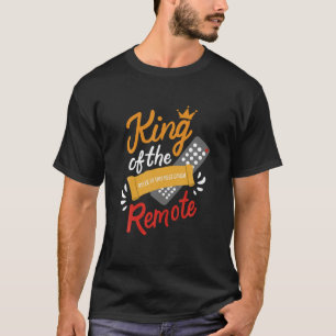 T-shirt Le roi de la télécommande Canapé Lazy Potato T Shi