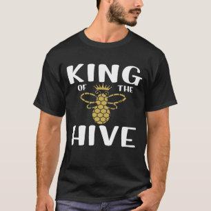 T-shirt Le Roi De L'Abeille Honeycomb De La Ruche