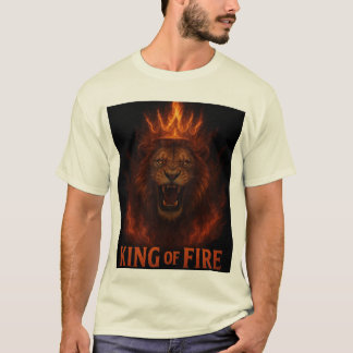 T-shirt Le roi des pompiers"
