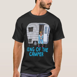T-shirt Le Roi Du Camping Camping Campers