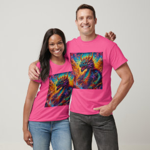 T-shirt Le roi du dragon mystique