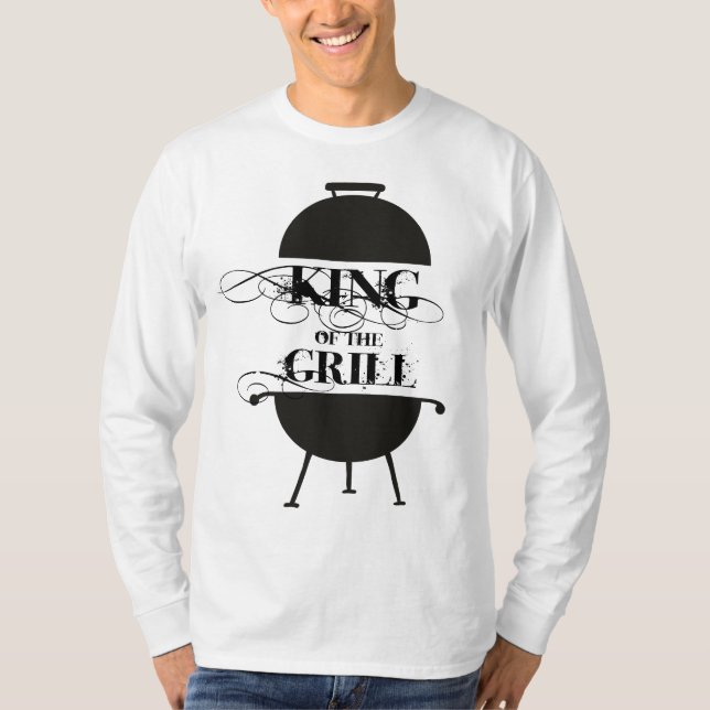 T-shirt Le Roi Du Grill (Devant)