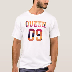 T-shirt Le roi et la reine Couple ensemble depuis 2009