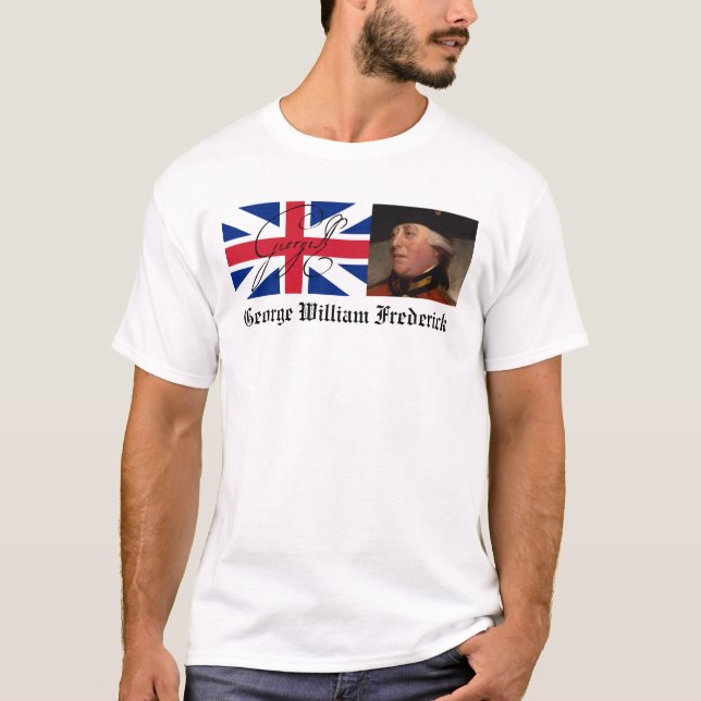 T-shirt Le Roi George III (Devant)