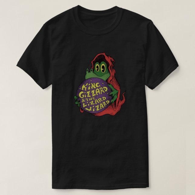 T-shirt Le Roi Gizzard Et Le Lizard Wizard Classique T-Shi (Design devant)
