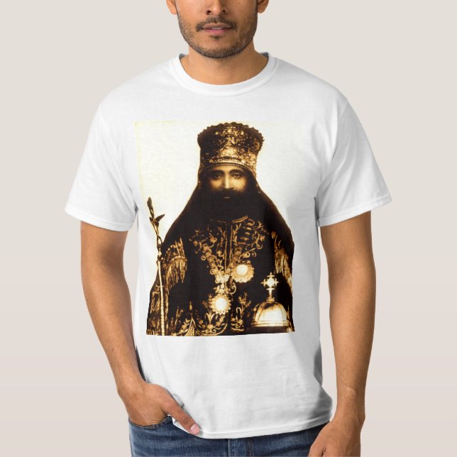 T-shirt Le Roi Haile Selassie Shirt (Devant)