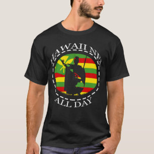 T-shirt Le Roi Kamehameha Kanaka Maoli Flag de Soleil