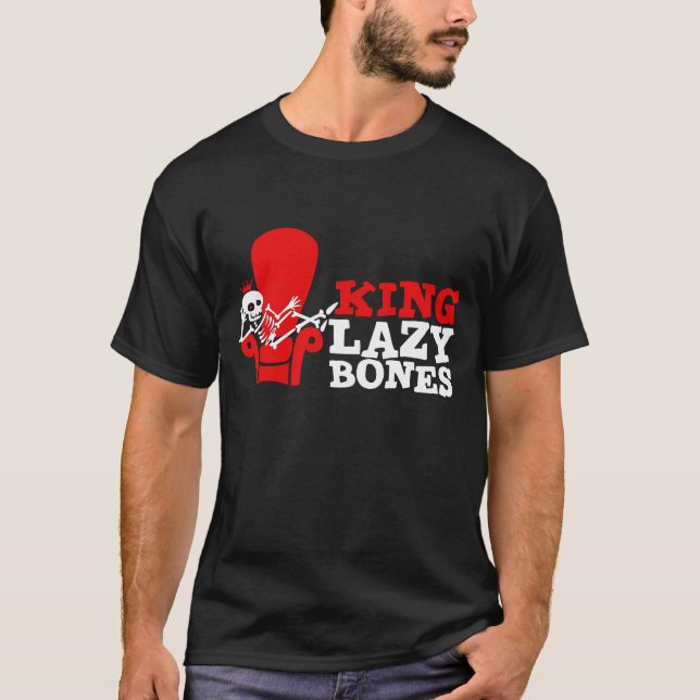 T-shirt Le Roi Lazy Bones Basic Tee (Devant)