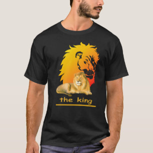 T-shirt Le roi lion de la jungle