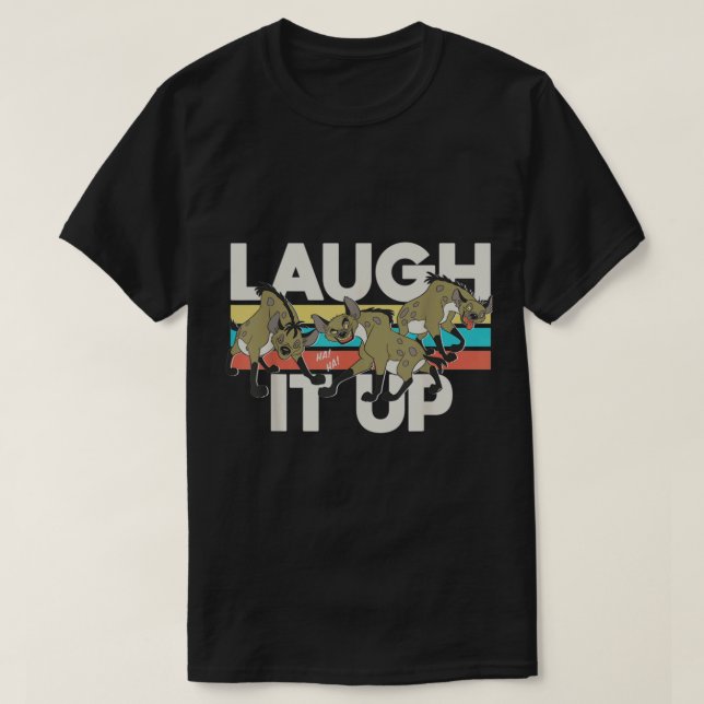 T-shirt Le Roi Lion Hyenas Rire It Up 90s Classic T-Sh (Design devant)