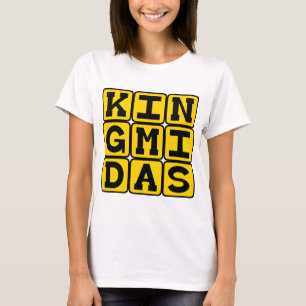 T-shirt Le Roi Midas, l'homme avec une règle d'or