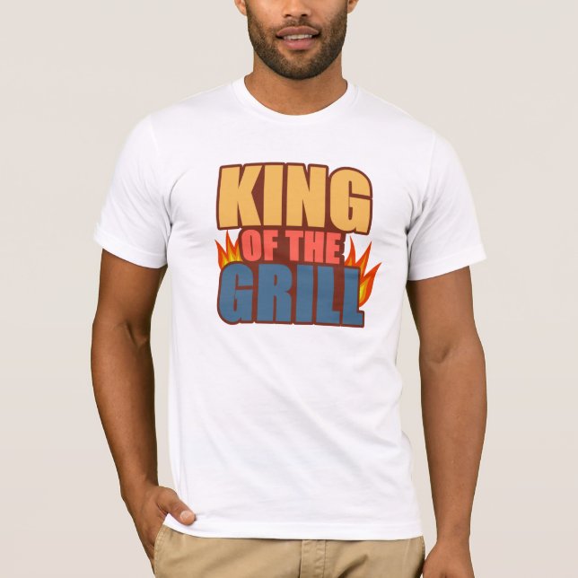 T-shirt Le Roi Of The Grill (Devant)