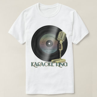 T-shirt Le Roi Personalized Record de karaoke