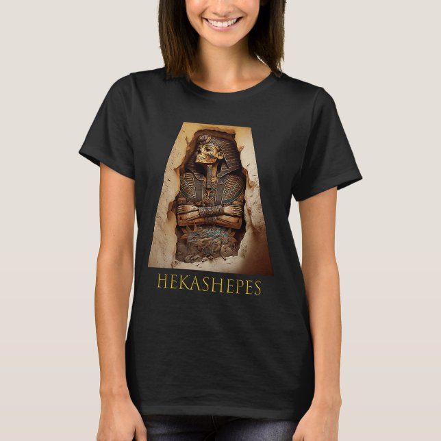 T-shirt Le roi Pharaon Hekashepes égyptien antique (Devant)
