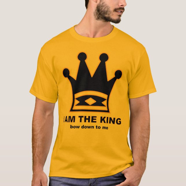 T-shirt Le ROI pièce en t (Devant)