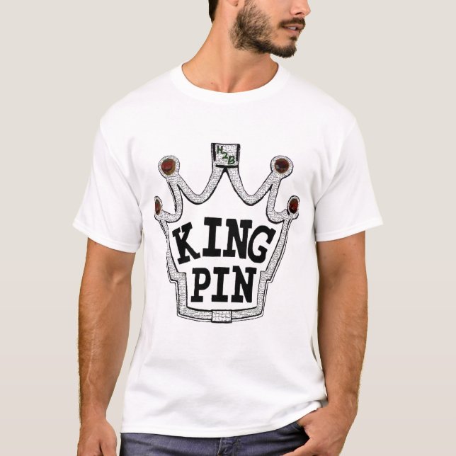 T-shirt Le Roi Pin de craquement (Devant)