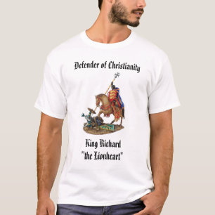T-shirt Le Roi Richard le Lionheart, le Roi Richard " le